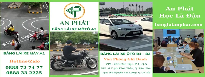 Dạy lái xe An Phát - Đảm bảo tỉ lệ luôn cao nhất